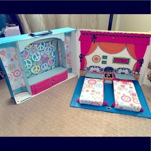 OOAK Vintage ReDesigned Barbie & Stacey Case